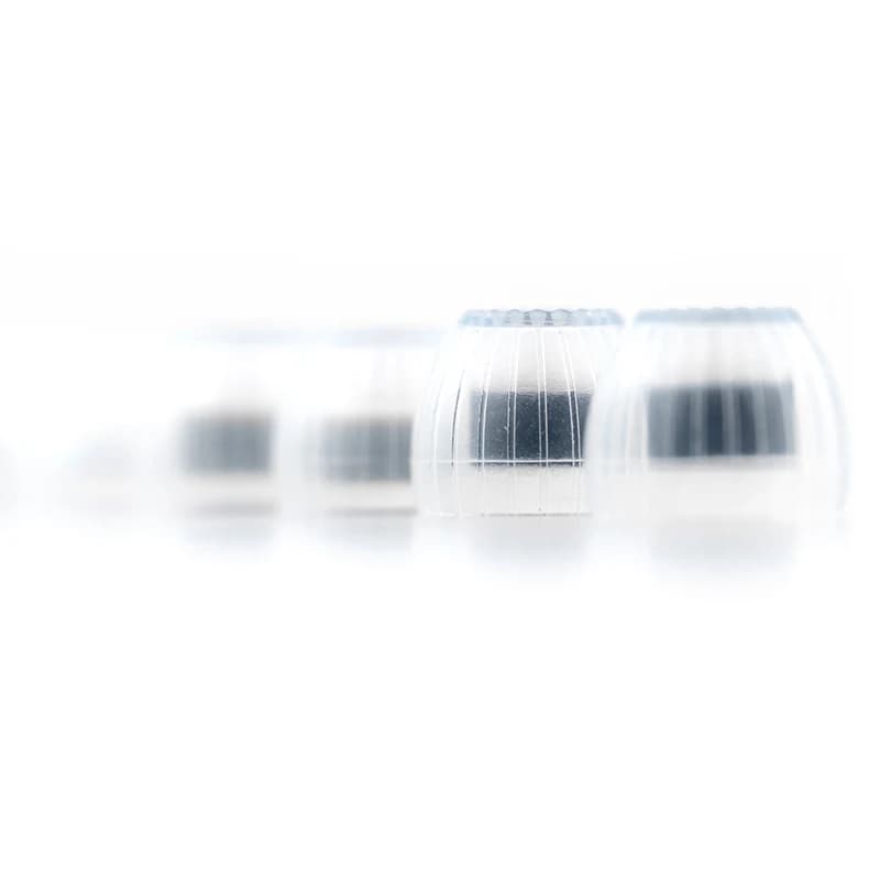 Moondrop Spring Tips  Silicone Soft Earphone Ear-Tips for IEMs 3 Pairs Compatible the Nozzle Diameter for 4.8mm-6.4mm - 2