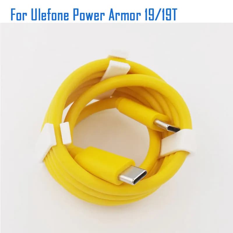 New Original Ulefone Armor 19 18 19T Official Quick Fast Charging Adapter Charger USB Cable Data Line For Ulefone Armor 30 Pro - 3