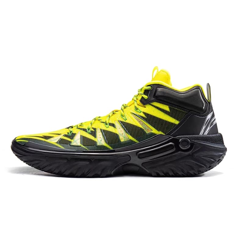 LI NING JIEAO2 أحذية كرة سلة عالية للرجال ارتداد ثابتة خريف جديد عنصر قتال خارجي مقاوم للاهتراء أحذية رياضية