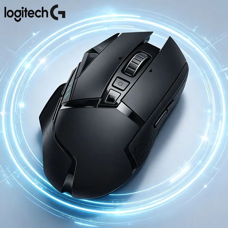 ماوس الألعاب لوجيتك G502/G502HERO/PRO X سوبرلايت 2SE/PRO X سوبرلايت - متعدد الاستخدامات بدون تأخير للألعاب أو المكتب