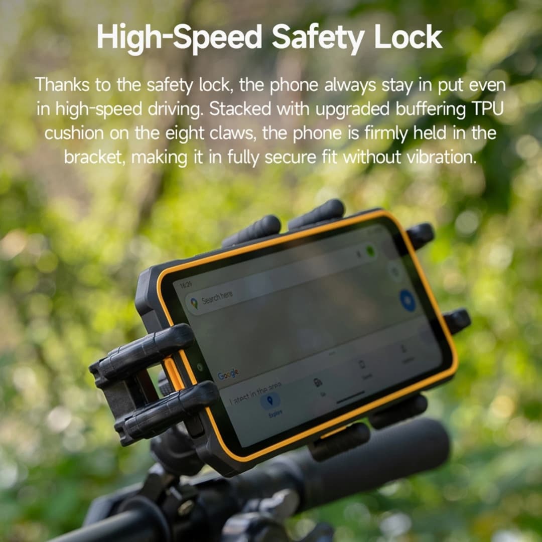 حامل دراجات Ulefone حامل دراجات Ulefone Armor Mount Pro AM02 حامل هاتف عالمي لمقود الدراجة - 5
