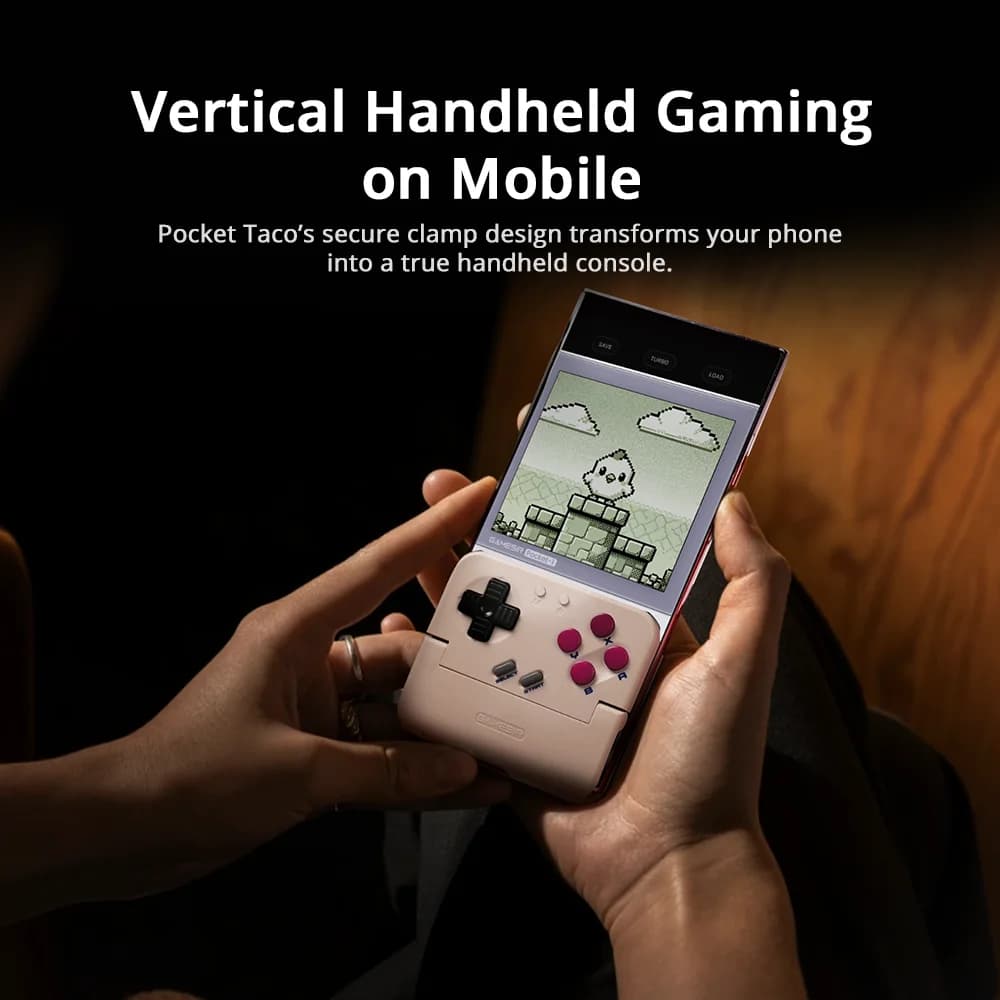 ذراع تحكم GameSir بوكيت تاكو ريترو محمول، ذراع تحكم عمودي محمول لأندرويد، ذراع تحكم بلوتوث محمول - 2