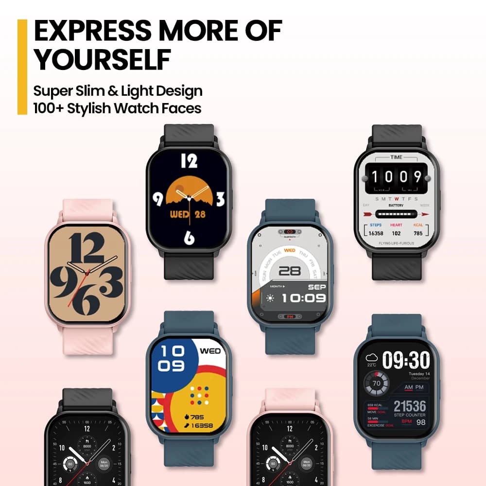 New Zeblaze GTS 3 Voice Calling Smart Watch Ultra-big 2.03'' HD Screen 24H Health Monitor 100+ Sports Modes 200+ Watch Faces - 5