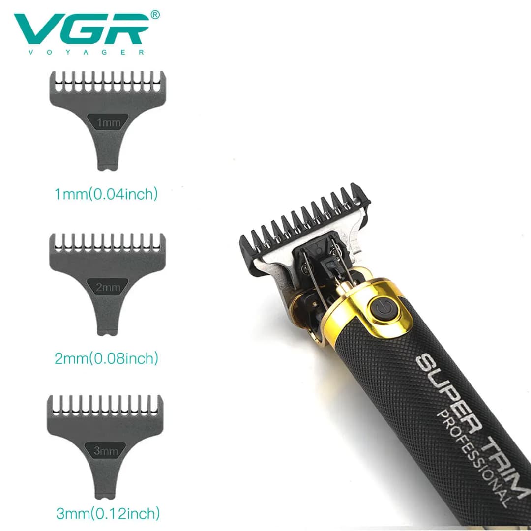 ماكينة تشذيب الشعر VGR 082 T9 الاحترافية - لاسلكية، قابلة لإعادة الشحن للرجال - 6