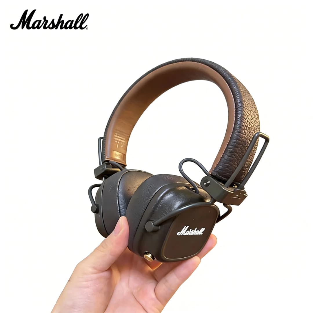 Marshall Major IV 4 Wireless Bluetooth Headphones Foldable Deep Bass Sport Gaming Headset On-Ear Wireless Headphone With Mic