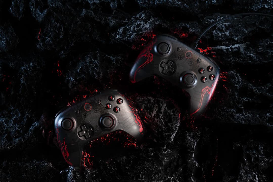 8BitDo Ultimate 2C بلاك ميث ووكونغ وحدة تحكم الألعاب السلكية مع عصا تحكم بتأثير هول لأنظمة ويندوز 10 و11 وأندرويد وستيم - 6
