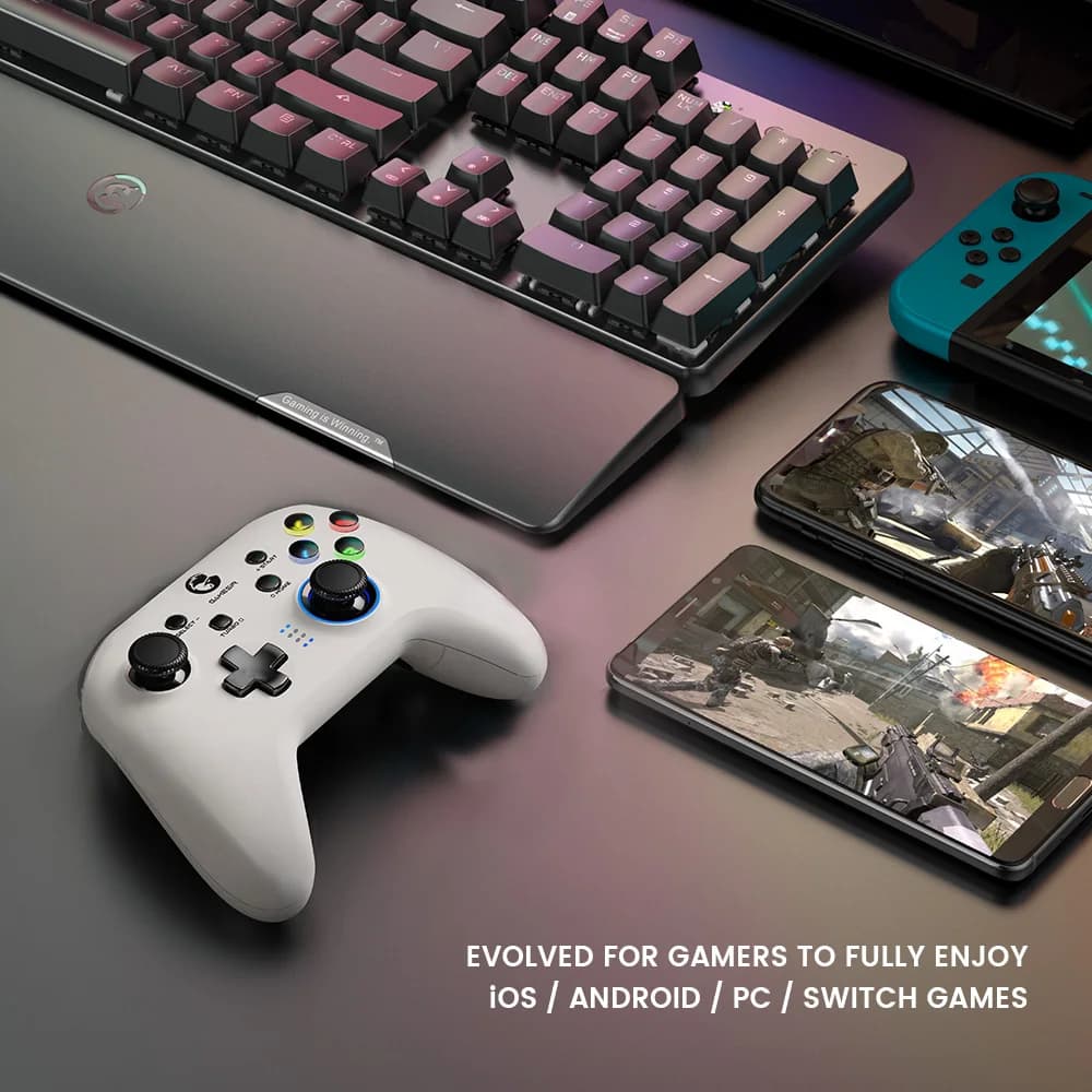 GameSir T4 Pro 2.4G Wireless Mobile Controller Bluetooth Gamepad with 6-axis Gyro for Nintendo Switch Android iPhone PC Joystick - 2