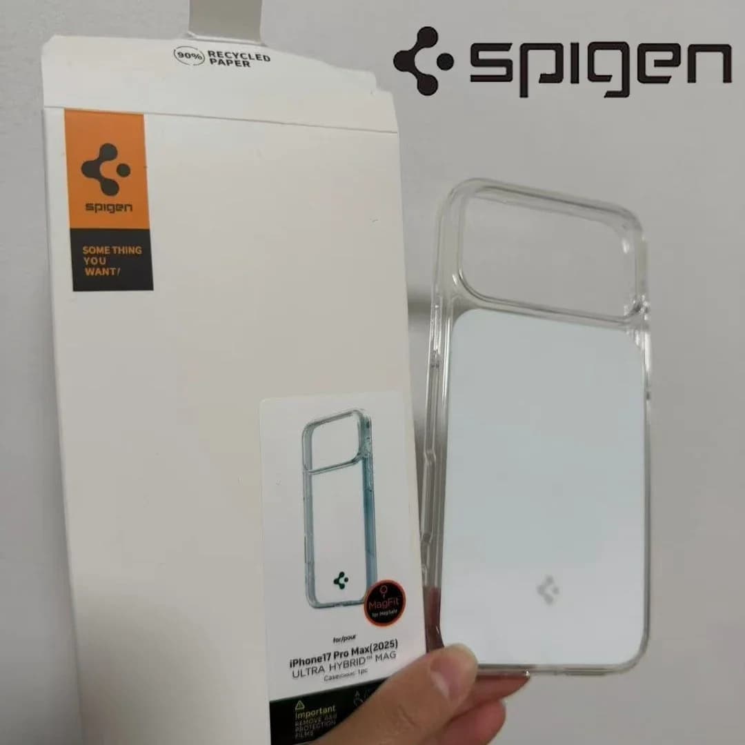 غطاء Spigen لجهاز iPhone 17 Pro Max، غطاء واقي مقاوم للكسر تغطية كاملة، قشرة شفافة - 2