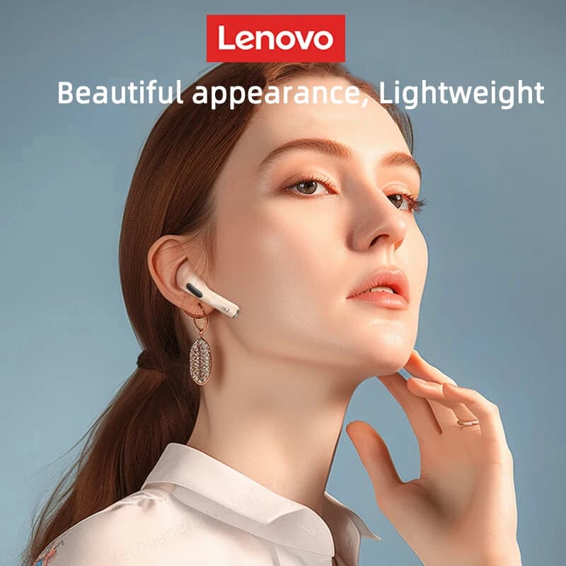 سماعات أذن Lenovo LP40 II أصلية LP40 plus TWS بلوتوث لاسلكي 5.3 سماعات رأس رياضية تقليل الضوضاء تحكم باللمس - 6