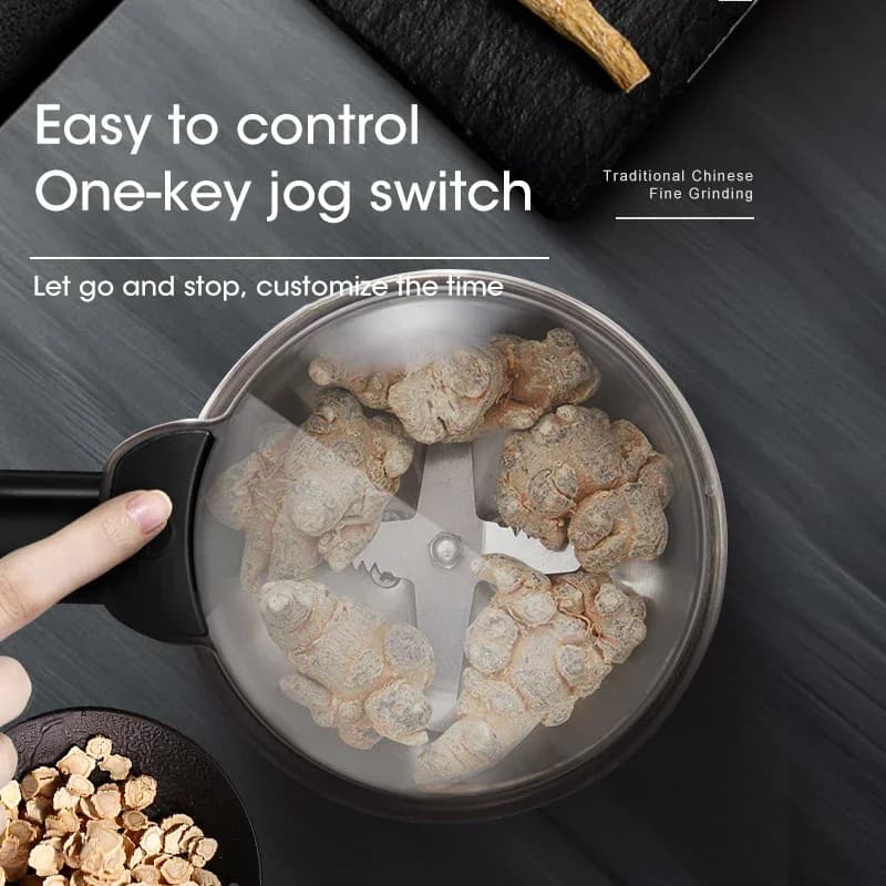 Electric Multifunctional New Grinder Coffee Kitchen Beans Cereal Nuts Spices Grains Grinder Machine For Home Coffee Grinders - 5