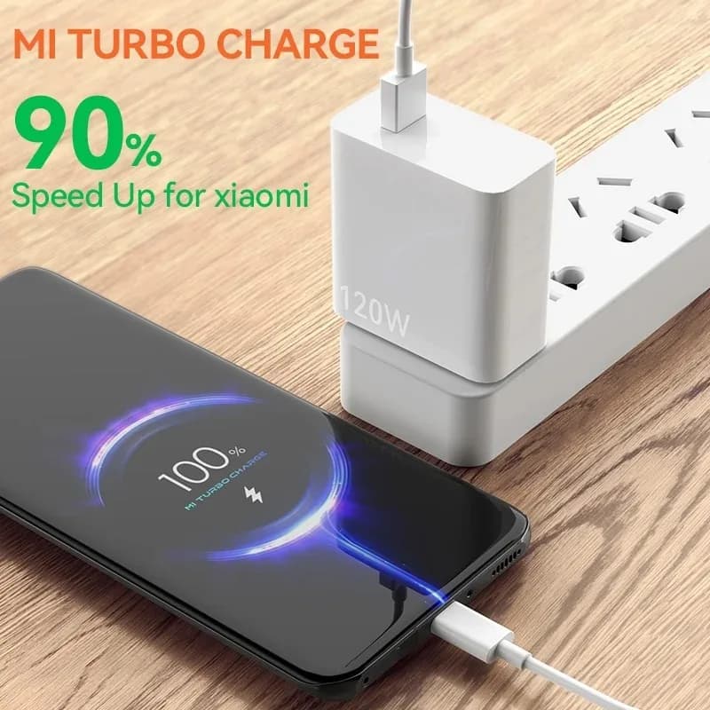 Xiaomi Original Usb Type C Cable 120W 67W Turbo Fast Charger Mi 15 14 13 12T Pro 12 11 Ultra Poco X6 X7 Redmi Note Black Shark 5 - 4