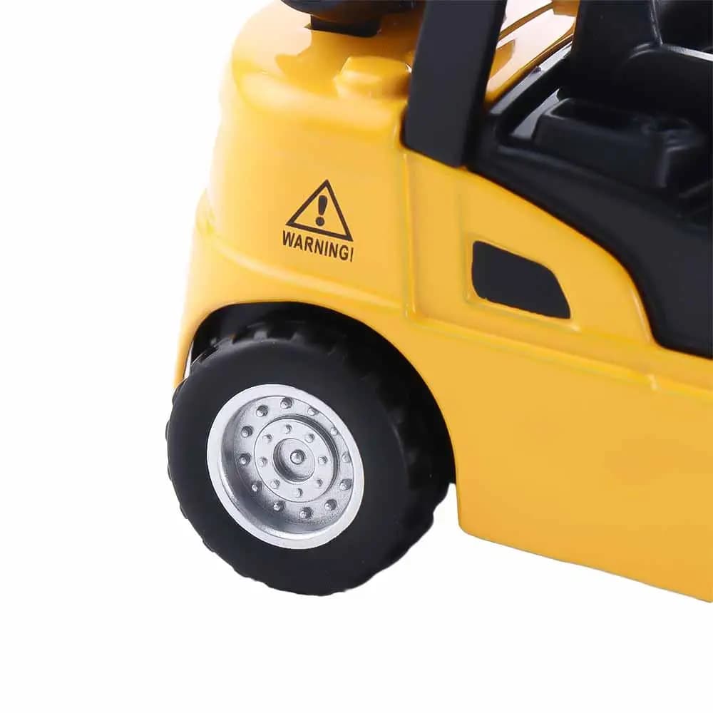 Car Play Toy Vehicle Set Toy Vehicles Vehicle Construction Die-Cast Model Forklift Friction Toy Pallet Interactive Toy - 3