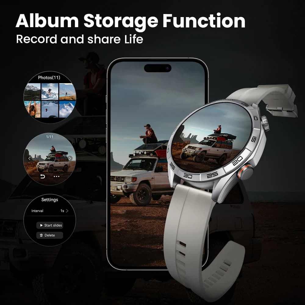 ساعة ذكية HAYLOU Solar 5 بشاشة AMOLED 1.58 بوصة، مكالمات صوتية، مراقبة صحية على مدار 24 ساعة، أكثر من 100 وضع رياضي - 5