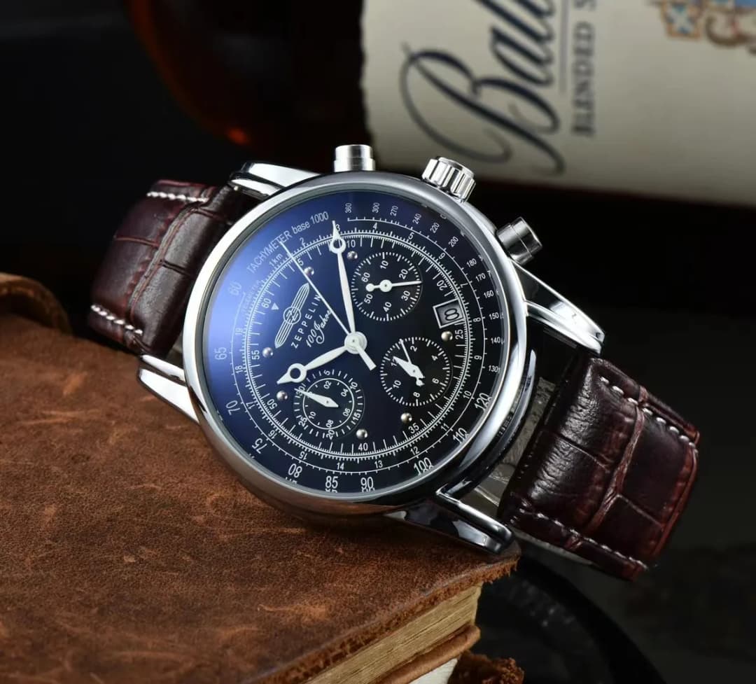 New Zeppelin dirigeable Version commémorative montre pour hommes rétro affaires loisirs montre pour hommes montre de mode - 5