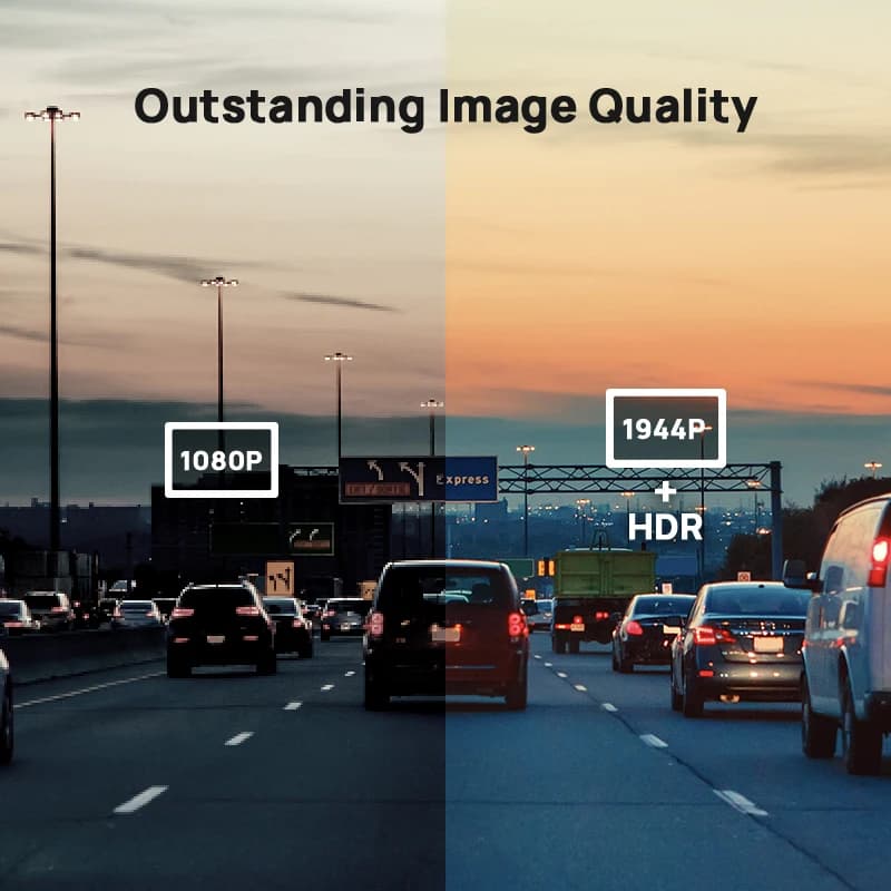 70mai Dash Cam M500 1944P 170FOV 70mai M500 Car DVR Dash Camera Recorder GPS ADAS 24H Parking Monitor eMMC built-in Storage - 3
