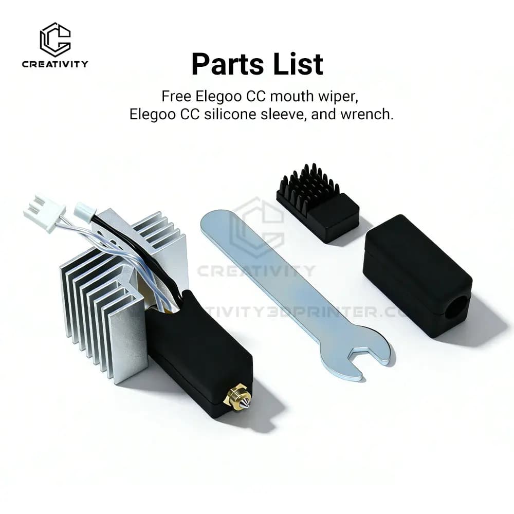 مجموعة فوهة ساخنة محدثة Elegoo CC بحجم 0.2/0.4/0.6/0.8 ملم لمجموعة فوهة ساخنة Elegoo Centauri Carbon/ فوهة Centauri - 6