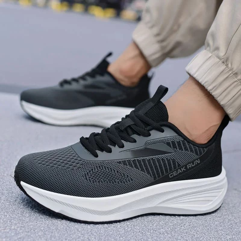 Li-Ning Classic Casual Sports Running Shoes Anti-Slip Wear-Resistant Shock-Absorption Soft Bottom Mesh Breathable Rebound - 3