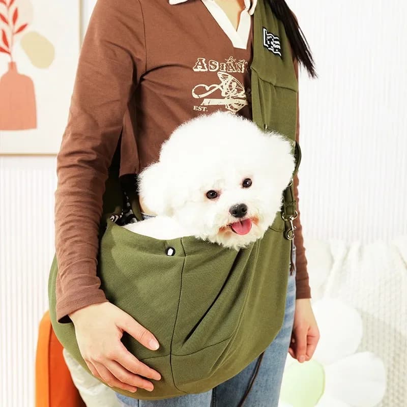 Comfortable Dog Bag Pet Crossbody Shoulder Bag Outdoor Travel Portable Cat Puppy Sling Carrier Bag Pet Carrying Supplies - 6