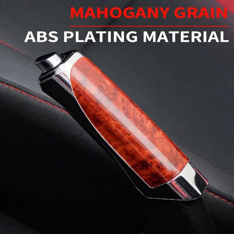 Car Hand Brake Cover Handbrake Interior Accessories Grips Protection Cover Carbon Fiber Parking Brake Decoration Shell - 5