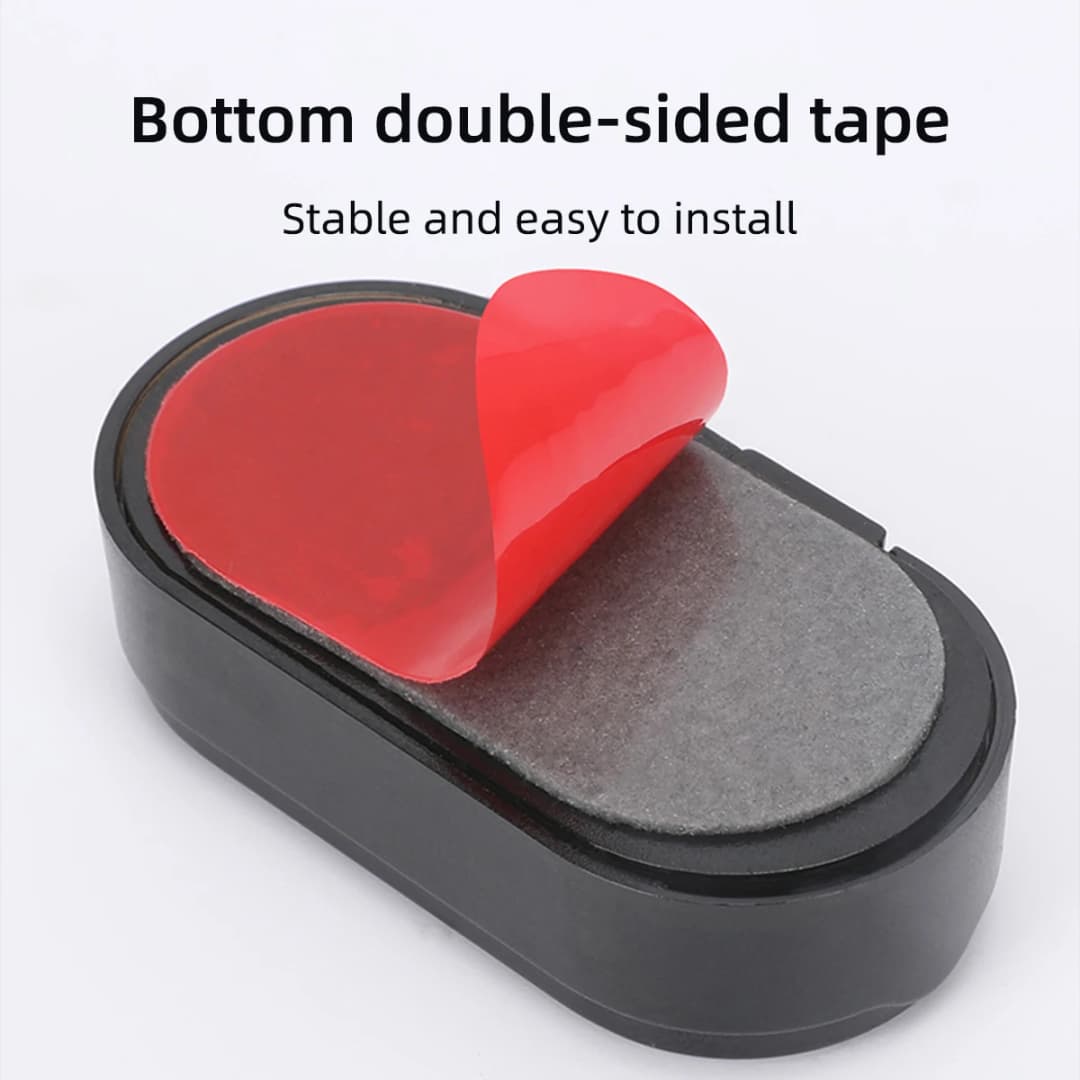 Car Mini LED Solar Warning Light Night Security Simulation Alarm Wireless Anti-theft Warning Light Red Flash Interior Decoration - 5
