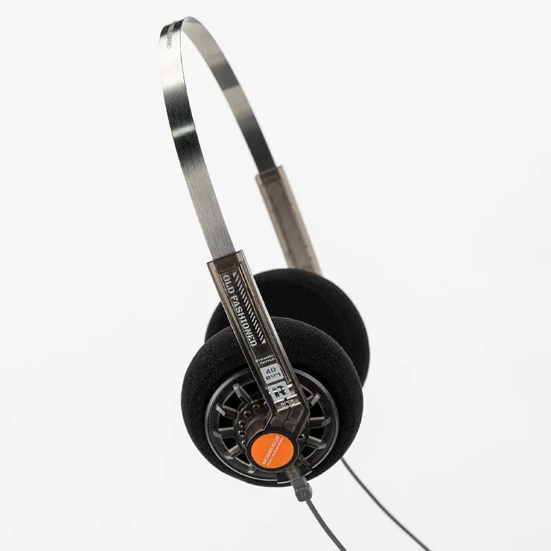 Moondrop Old-Fashioned Retro Open-Back HiFi On-Ear Headphone 40mm Dynamic Driver Modular 0.78mm 2Pin Detachable Cable DF-HRTF - 3