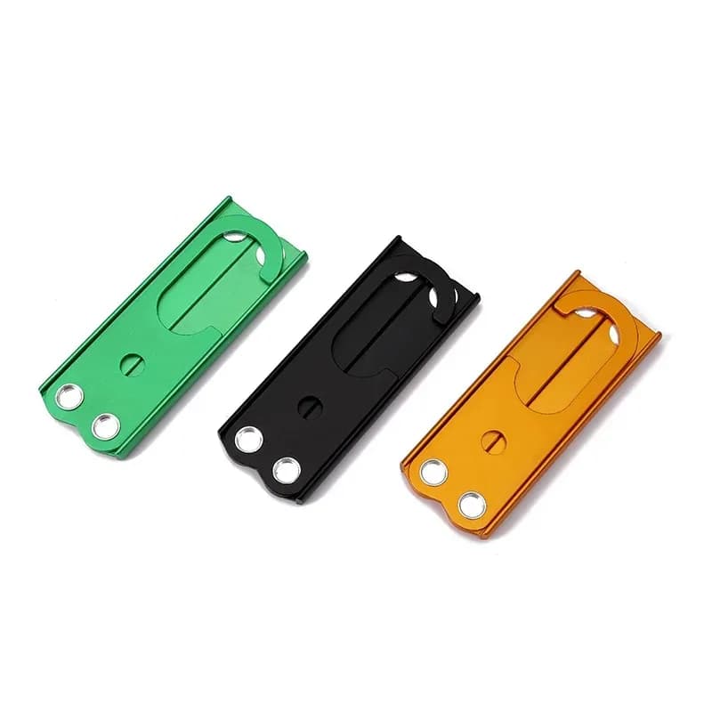 Aluminum foldable portable hangers for business trips Ultra-light non-slip hangers for road trips outdoor camping accessories - 3