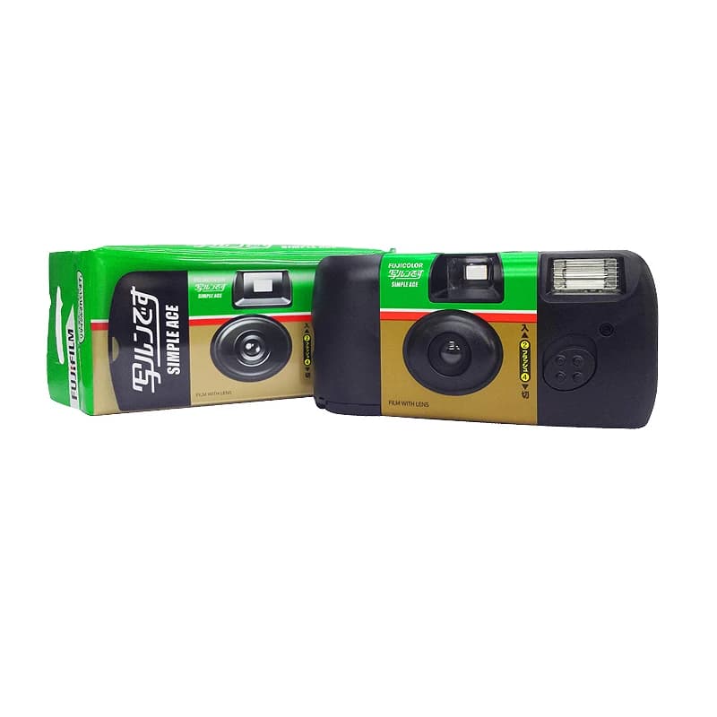 1-5 قطع فوجيفيلم الأصلية بسيطة ايس ISO 400 35 ملم فلاش قوي 27 تعريضات صور استخدام واحد استخدام لمرة واحدة كاميرا فيلم كويك سناب - 5