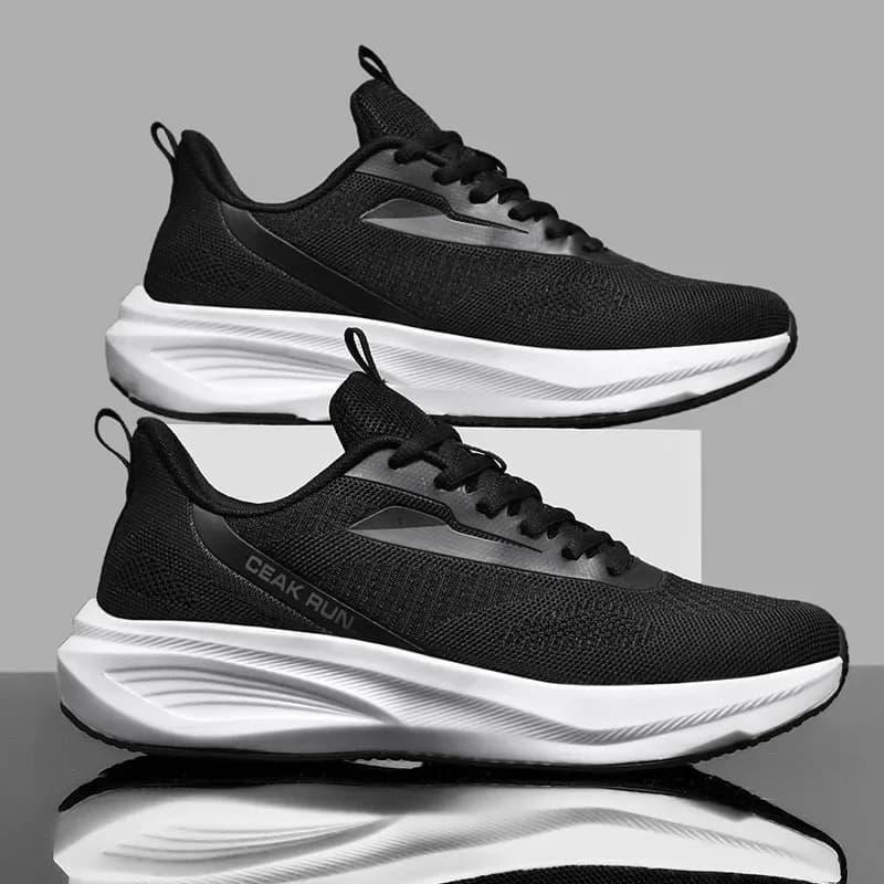 Li-Ning Classic Casual Sports Running Shoes Anti-Slip Wear-Resistant Shock-Absorption Soft Bottom Mesh Breathable Rebound - 4