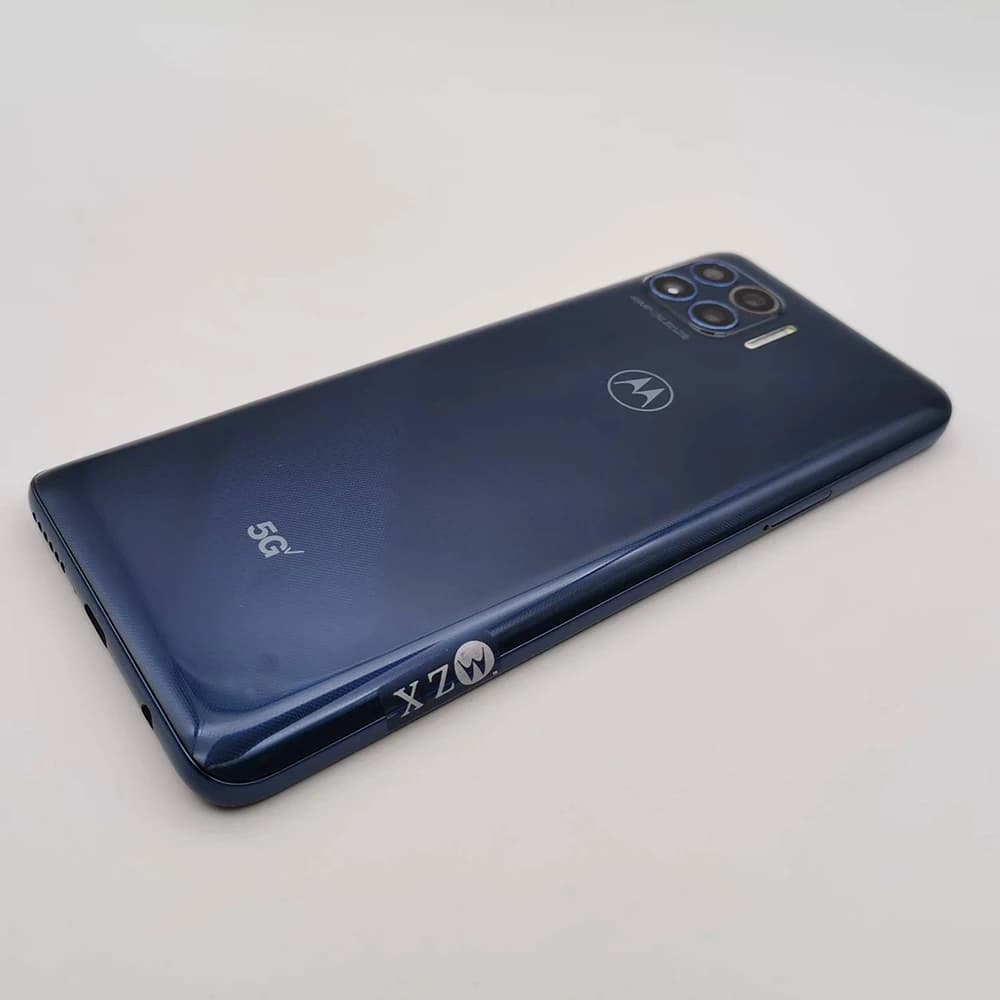 هاتف موتورولا ون 5G UW XT2075 الأصلي غير المقفول - شريحة واحدة، 4 جيجابايت رام، 128 جيجابايت روم، معالج ثماني النواة، كاميرا 48 ميجابكسل، شاشة 6.7 بوصة، بطارية 5000 مللي أمبير، أندرويد 10، يدعم NFC و FM - 2