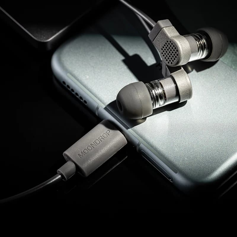 Moondrop Quark2 Dynamic Driver IEM Earphone with Type-C Connector and Microphone  32Bit/384kHz Hardware Decoding Heaphones - 4