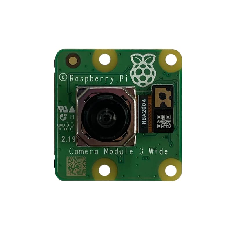 وحدة كاميرا Raspberry Pi الرسمية الإصدار 3/3 Wide من سوني IMX708 بزاوية رؤية قطرية 75/120 درجة، مستشعر 12 ميجابكسل مع تركيز تلقائي - 3