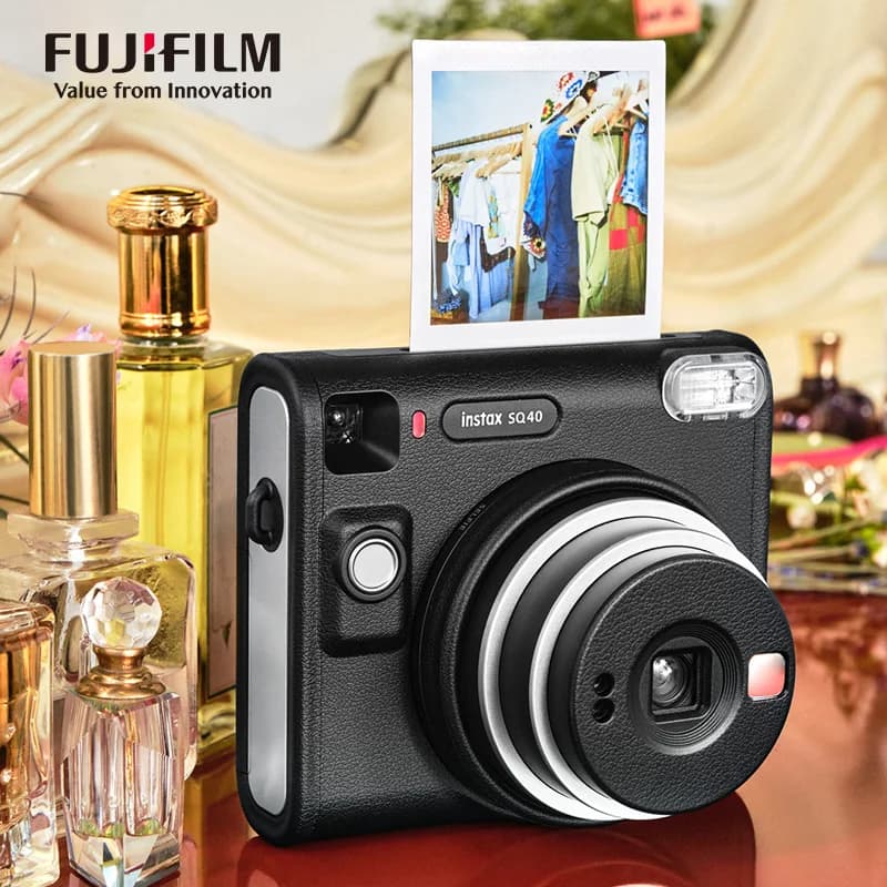 كاميرا Fujifilm Instax SQUARE SQ40 جديدة أصلية فيلم Instax Square بحافة بيضاء قابل للاختيار 20/40 ورقة أفلام Instax Square - 3