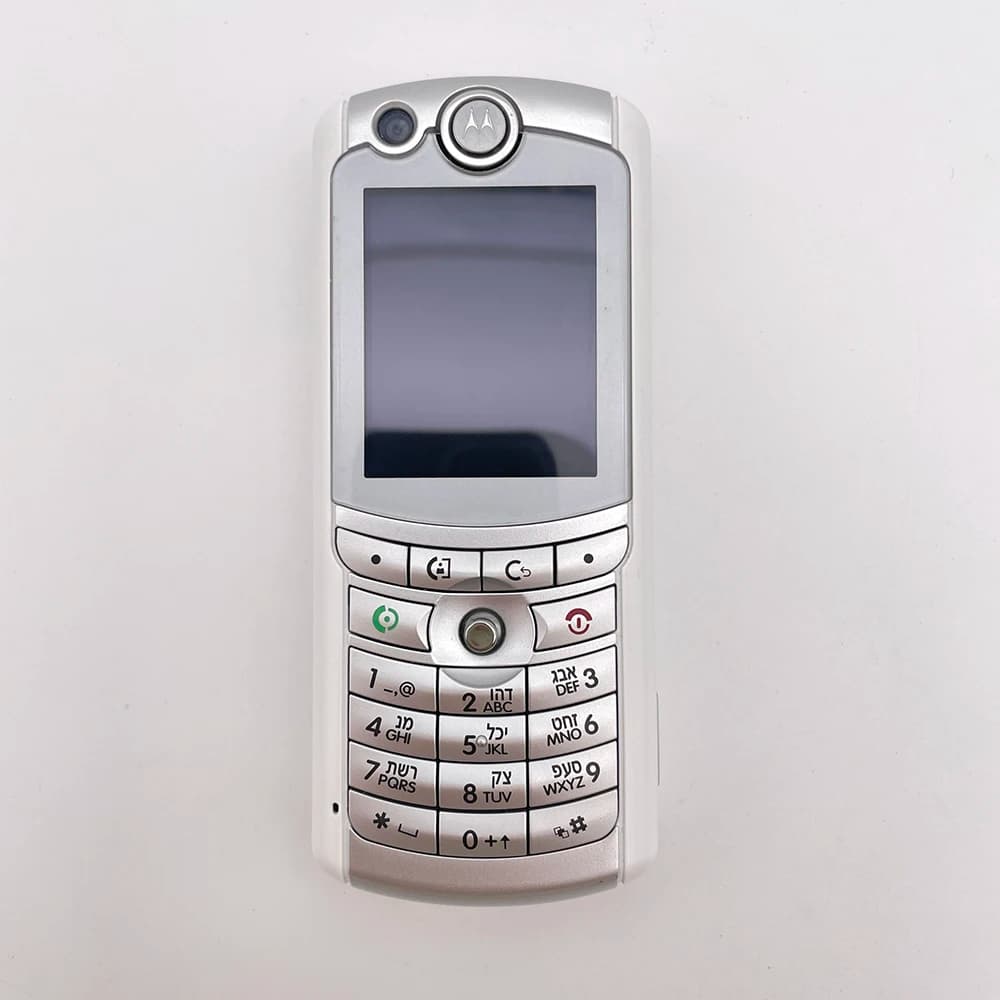 هاتف موتورولا E770 E770V مجدد - أصلي، كاميرا 0.3 ميجابكسل، بطارية قابلة للفصل 1020 مللي أمبير في الساعة، بالجملة مع شحن مجاني، يدعم الإنجليزية فقط - 2