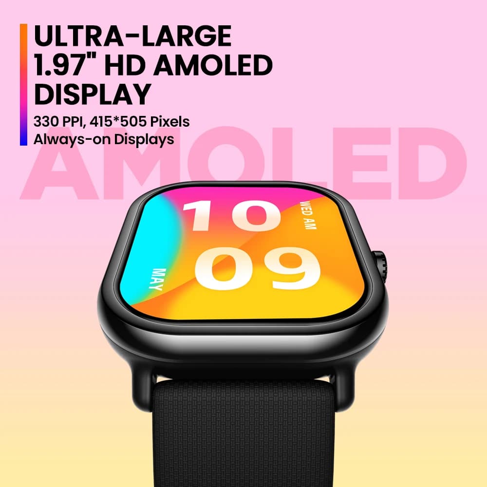 New Zeblaze GTS 3 Pro Voice Calling Smart Watch Ultra-big HD AMOLED Screen Health and Fitness Tracking Smartwatch for Men Women - 2
