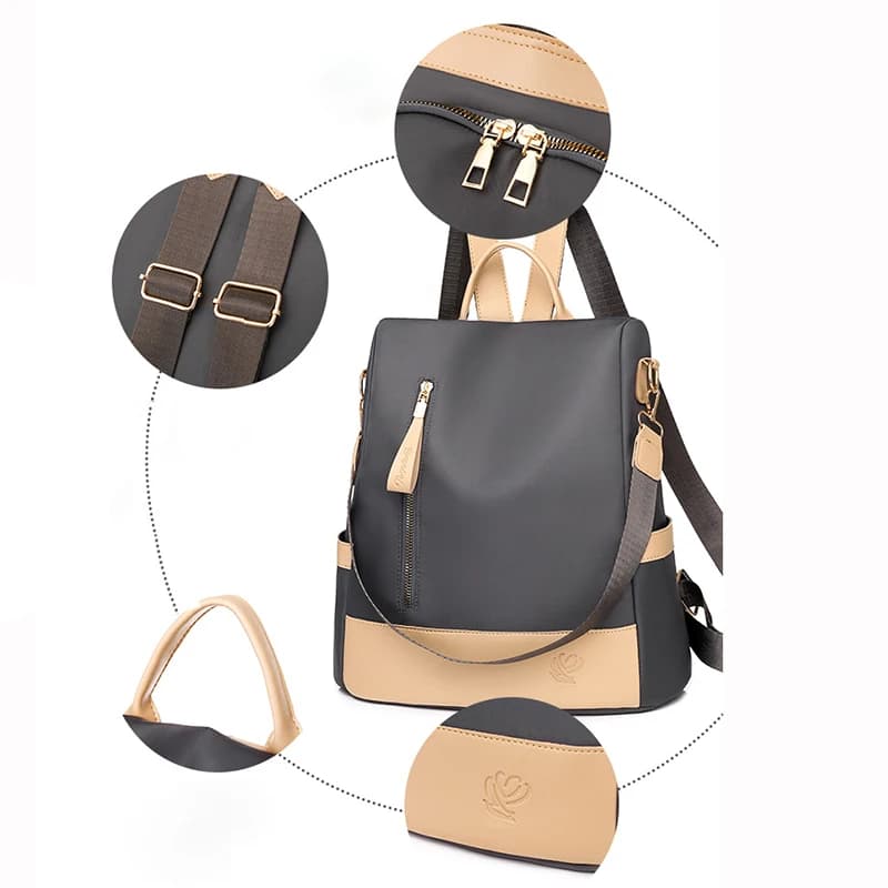 2023 Waterproof Oxford Cloth Women Backpack Anti-theft Backpack Woman Fashion School Bags High Quality Large Capacity Backpacks - 3
