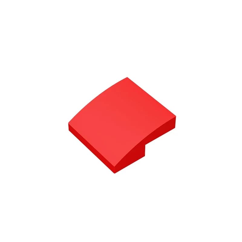 Gobricks GDS-659 منحدر، منحني 2 × 2 متوافق مع ليغو 15068 قطعة من مكعبات البناء التعليمية للأطفال DIY - 6