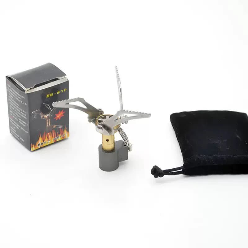 DHTB-3000T موقد غاز تخييم صغير محمول، موقد جيب قطعة واحدة، طهي قابل للطي أثناء التنزه في الهواء الطلق، فرن محمول - 3
