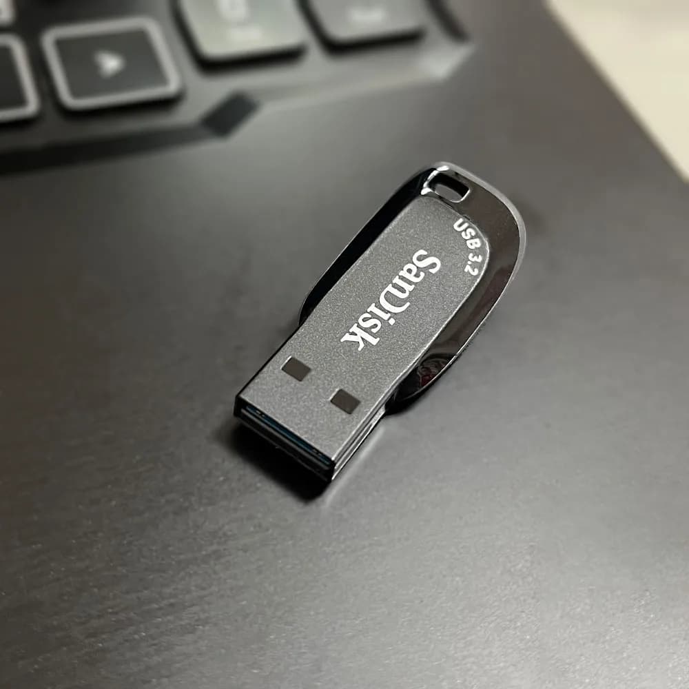 محرك أقراص فلاش SanDisk Ultra Shift USB 3.2 بسعات 32GB و 64GB و 128GB و 256GB، سرعة قراءة تصل إلى 100 ميجابايت/ثانية، U Disk، ذاكرة CZ410 - 5