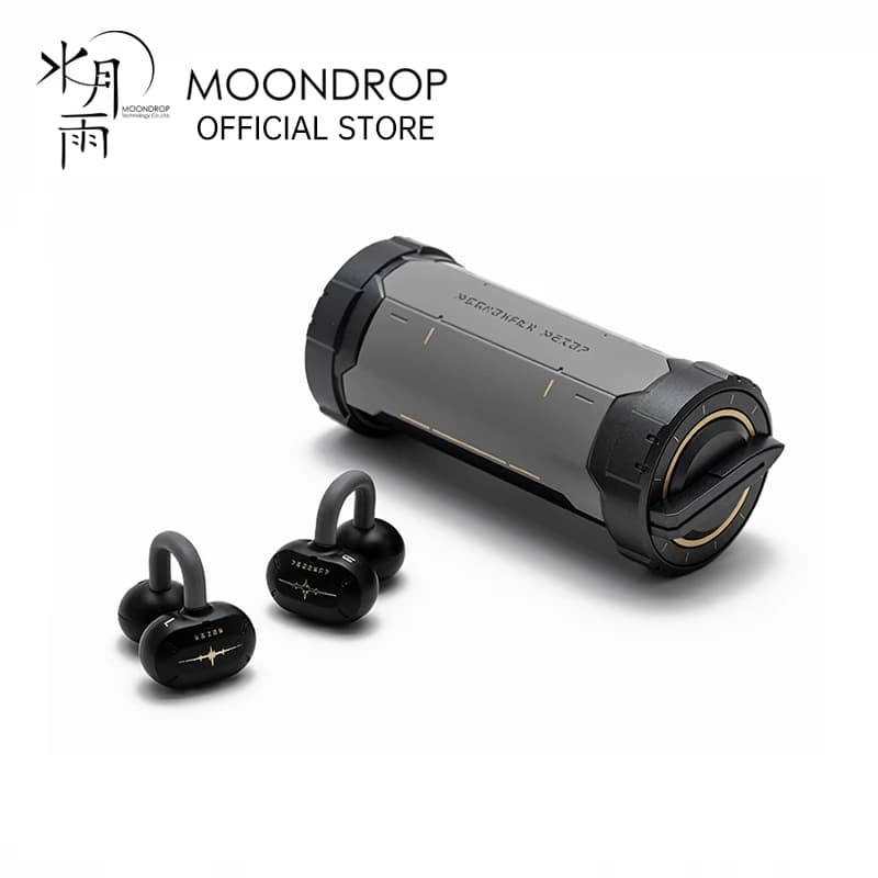 سماعات Wuthering Waves x MOONDROP U.C.T.S. OWS كليب أذن بلوتوث 6.0 سماعة أذن LHDC-V نقل HiFi إلغاء ضوضاء AI
