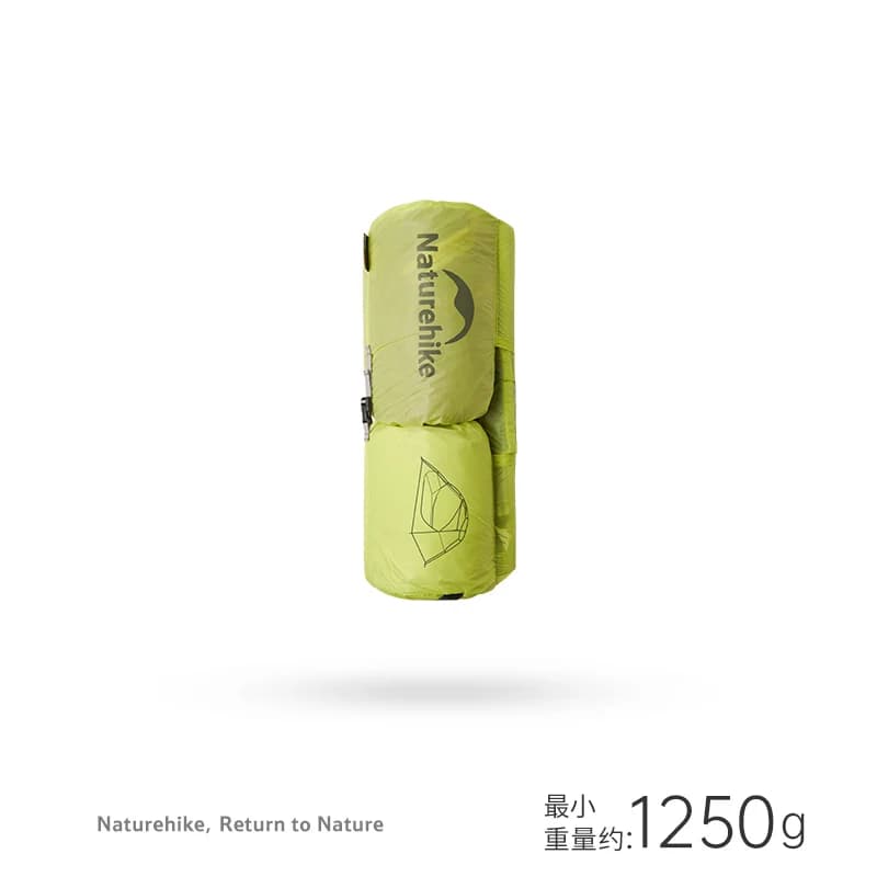 خيمة تخييم Naturehike ستار ريفر EXT الجديدة خفيفة الوزن لشخصين، قابلة للتوسيع مع سقف مزدوج ونوافذ وأبواب مزدوجة - 6