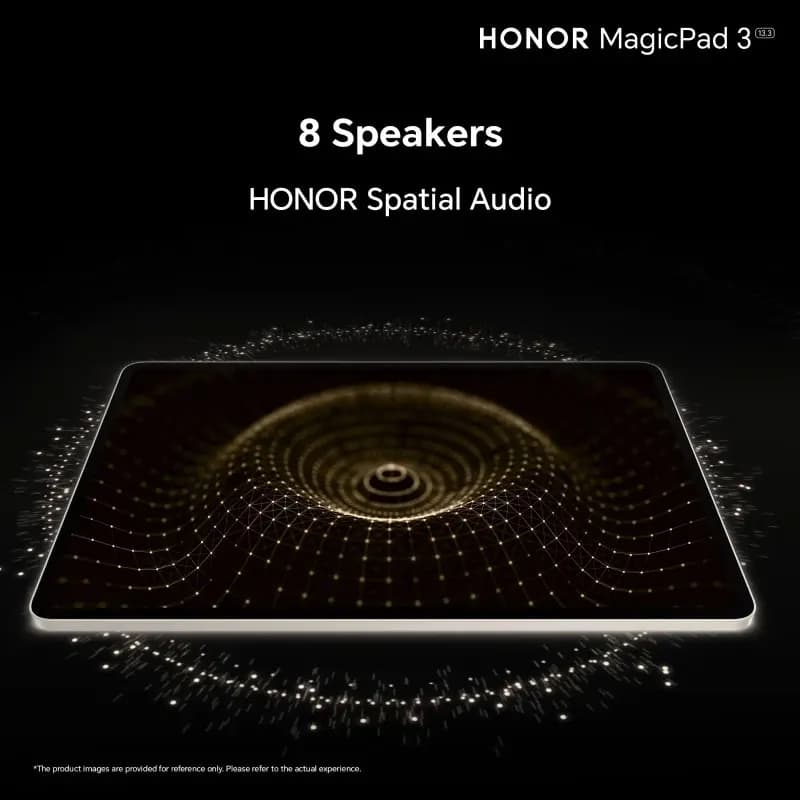 الإصدار العالمي HONOR MagicPad 3 تابلت 16 جيجابايت+512 جيجابايت سنابدراجون 8 الجيل 3 شاشة LCD 13.3 بوصة 165 هرتز HONOR Eye Comfort بطارية 12450 مللي أمبير - 5