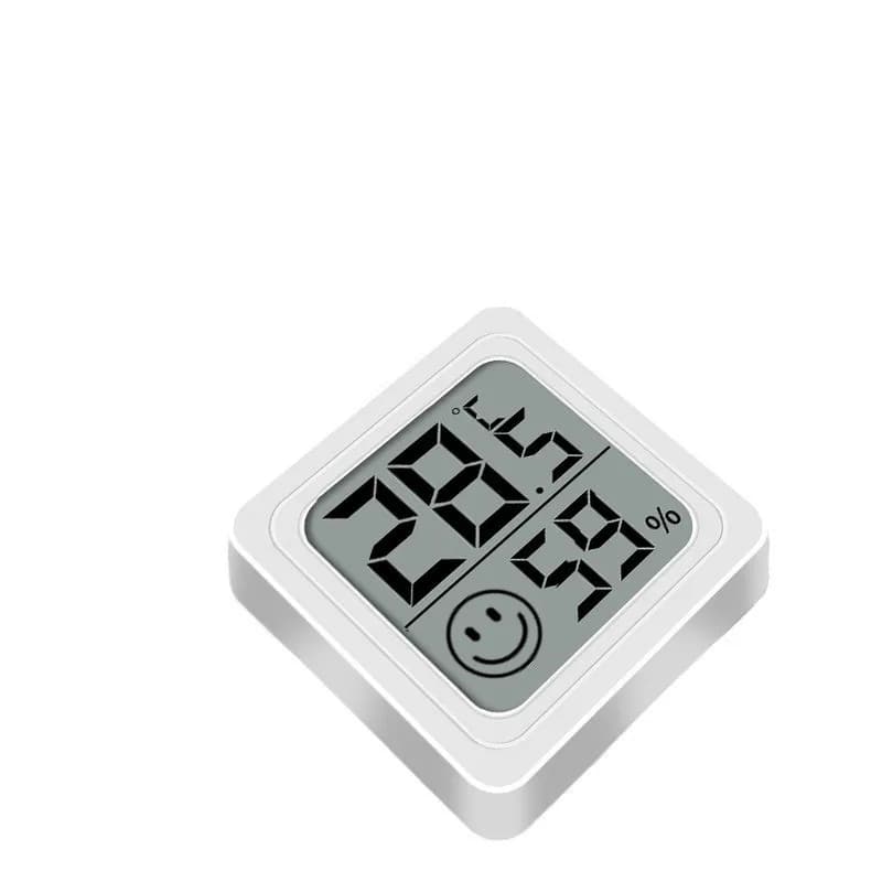مقياس درجة الحرارة والرطوبة الرقمي LCD مع جهاز استشعار إلكتروني لمحطة الطقس المنزلية - 4