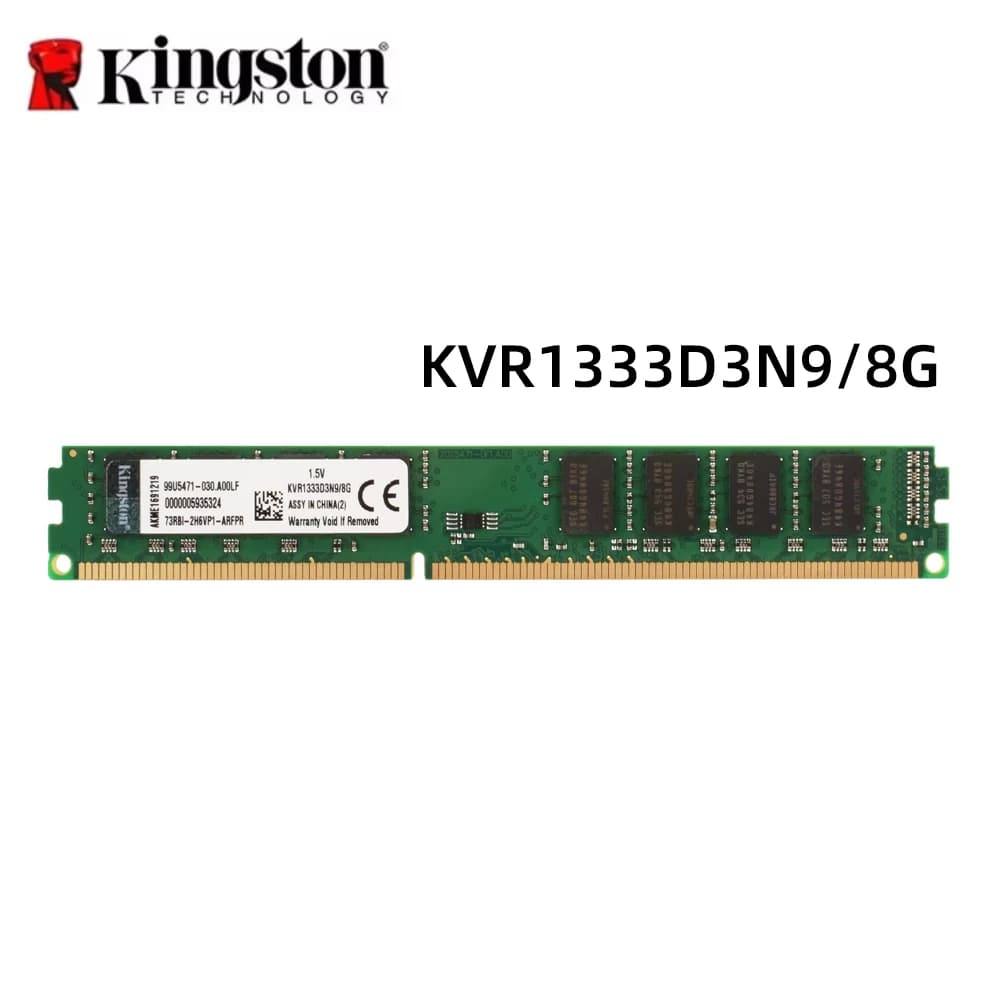 1/2 قطعة كينجستون رام DDR3 4 جيجابايت 8 جيجابايت 1066 ميجاهرتز 1333 ميجاهرتز 1600 ميجاهرتز 1866 ميجاهرتز لذاكرة سطح المكتب UDIMM غير ECC - 3