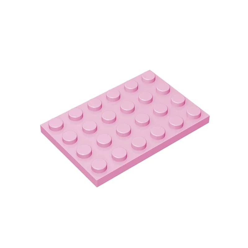لوحة Gobricks GDS-520 مقاس 4 x 6 متوافقة مع قطع ليجو 3032 أجزاء جسيمات تعليمية DIY للأطفال - 4