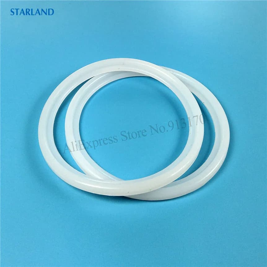 A Pair Big Sealing Rings Vevor Ice Cream Makers Accessories Silicone Circle Gaskets YKF Soft Serve Machines Fittings Two Pieces - 5