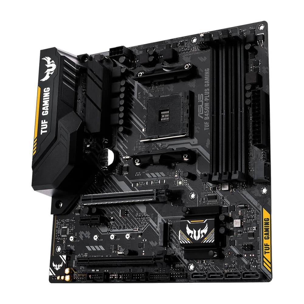 لوحة أم ASUS TUF B450M-PLUS GAMING AMD B450 AM4 تدعم R5 5600X 5600 3600 R7 5800X3D R9 5900X وحدة المعالجة المركزية SATA 6Gb/s HDMI M.2 mATX - 2