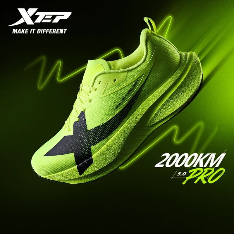 XTEP 2000KM PRO Running Shoes For Men 2026 Spring Soft Durability Stability Comfort Lightweight Male Sports Sneaker 874219110026 - 2