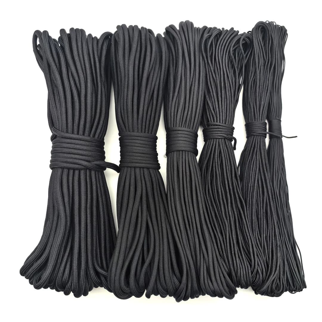 1/2/3/4/5/6mm Diameter Paracord, Parachute Cord Outdoor Gear for Climbing Camping Hiking, DIY Bracelet Jewelry Making Lanyard - 2