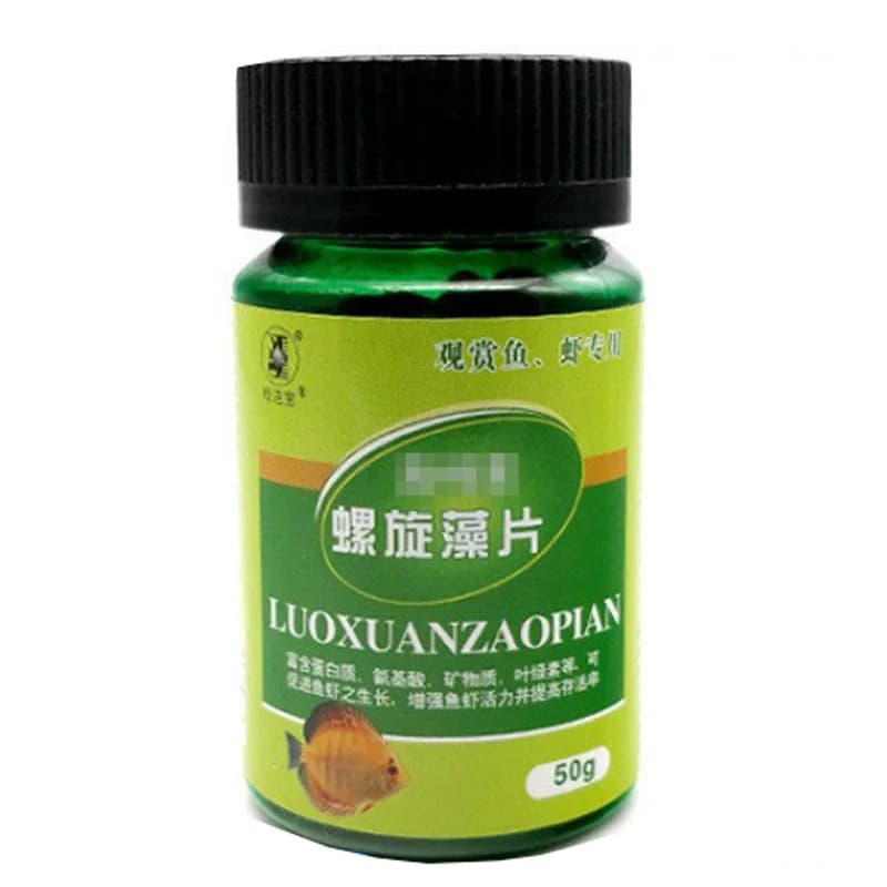 Spirulina Powder Bottle Healthy Ocean Nutrition Fishes Foods Ornamental Shrimp Open Feed Algae Fish Forages - 6