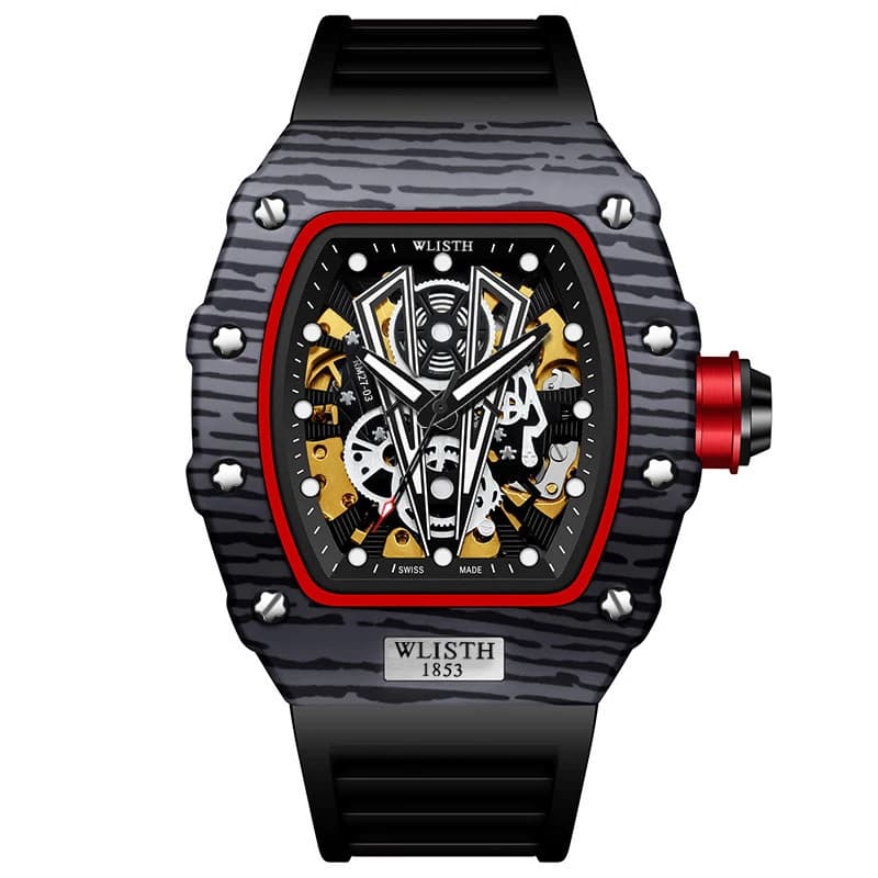 Automatic Watch Mechanical Watches for Man Barrel Type Mechanical Watch Men Waterproof Luminous Business Men Montre Homme - 6